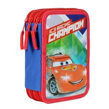 Disney Cars Ice Racing Triple Decker Filled Pencil Case
